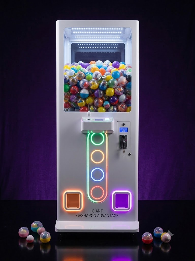 Gashapon capsule machine for hire