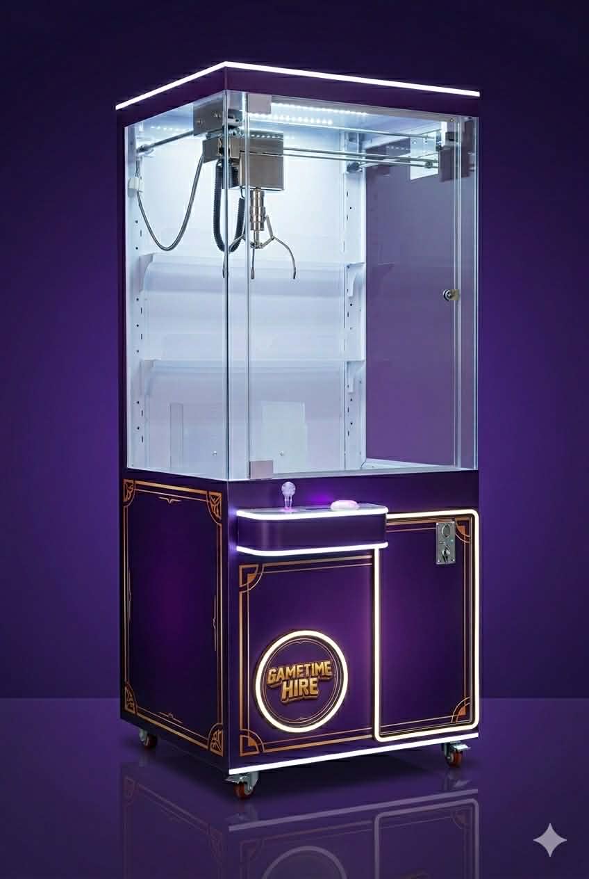 Gametime Hire premium branded claw machine